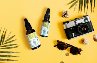 Vegetarische und vegane Vitamin D3 Tropfen von Nature Love, Gelb