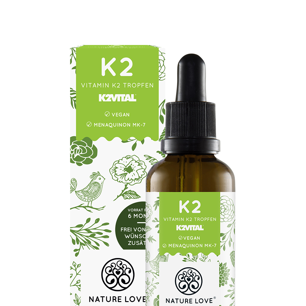 VITAMIN K2 MK7 TROPFEN Nature Love