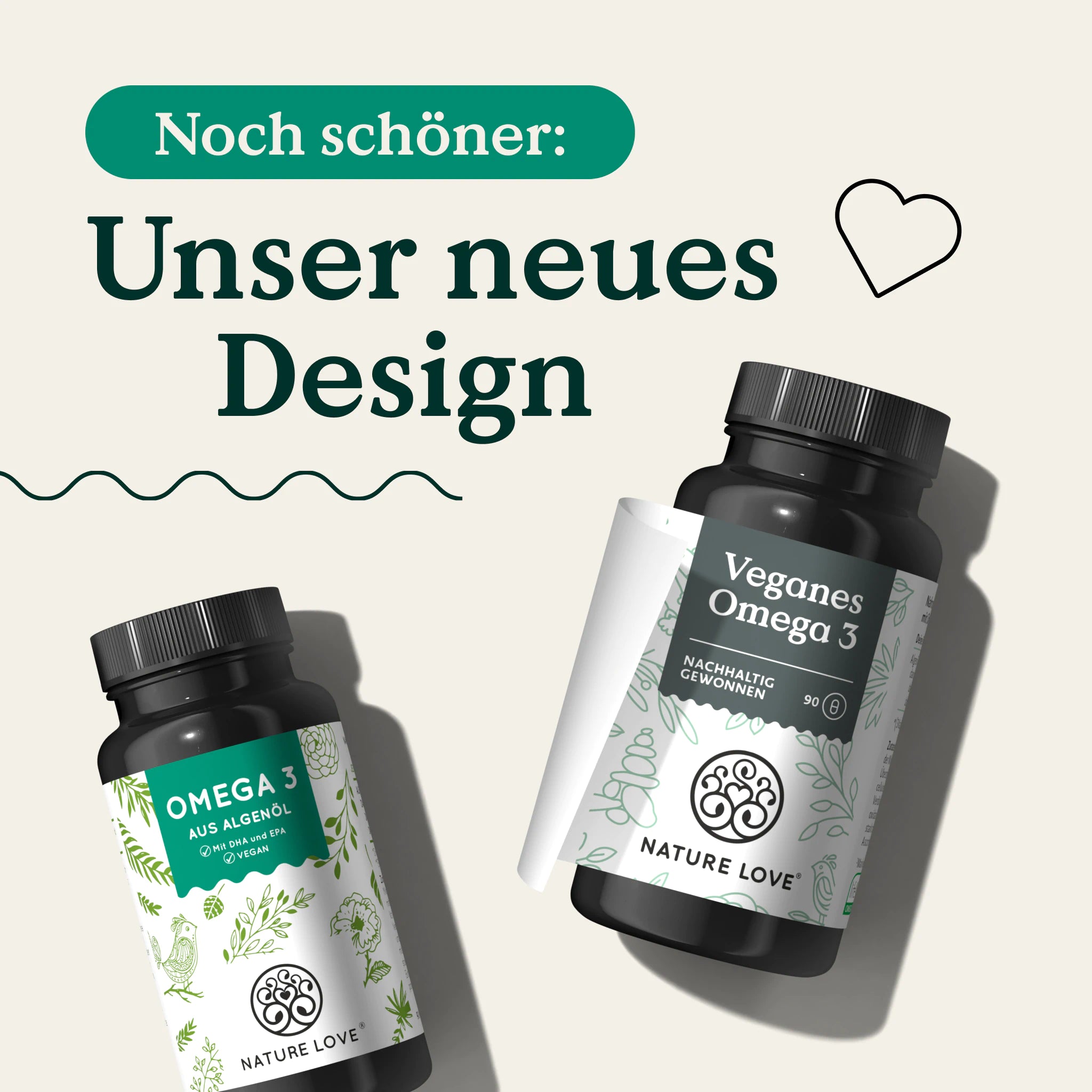 Omega 3, Supplements - Vegan & Nachhaltig