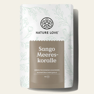 Nature Love Sango Meereskoralle Pulver.